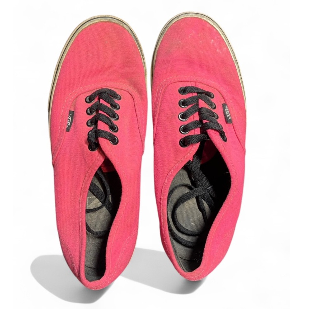 Vans Women's Pink Canvas Sneakers